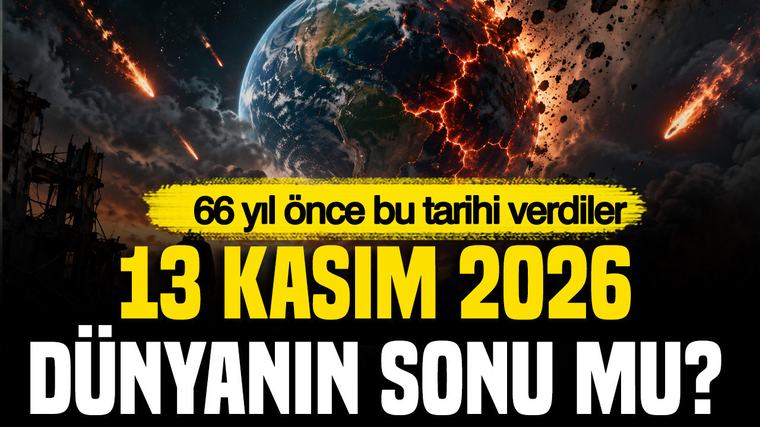 13 Kasım 2026 dünyanın sonu mu? 66 yıl önce bu tarihi verdiler