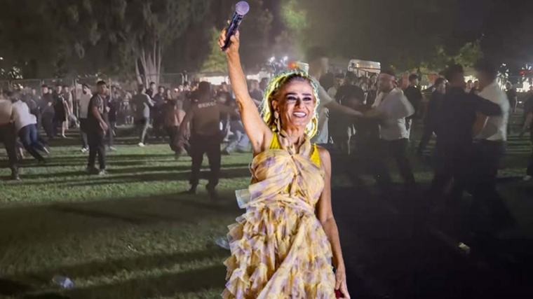 Yıldız Tilbe'nin İzmir konserinde ortalık savaş alanına döndü