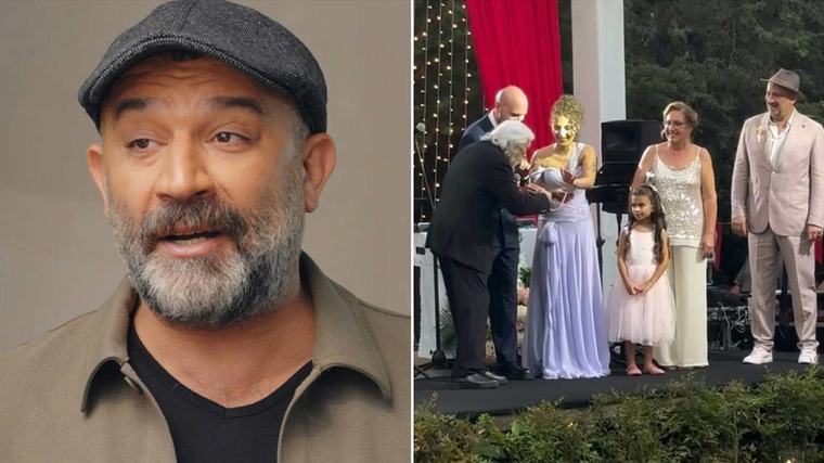 Şevket Çoruh'dan nişanda özgür çıkış: Altın yerine bu hediyeyi taktı