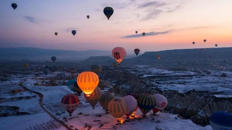 AVRUPA’NIN KIŞ ROTALARINDA ZİRVE KAPADOKYA’NIN
