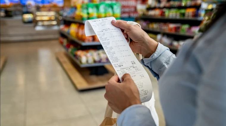 Market alışverişi yaparken fiş alanlar yandı