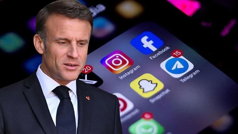 Macron'dan dikkat çeken 'ekran' çıkışı: Hiçbir şey görmeme riskiyle karşı karşıyayız