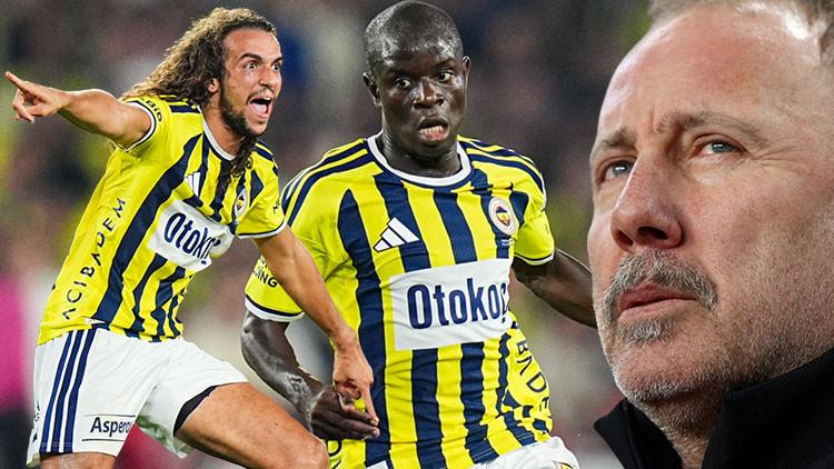 Sergen Yalçın'dan Fenerbahçe'ye 'tavsiye' gibi mesaj: Guendouzi ve Kante ile oynayamazsınız