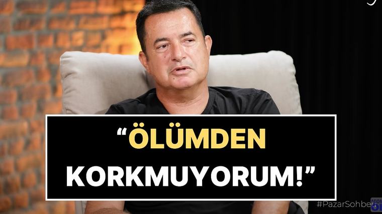 Fatih Altaylı'nın YouTube Kanalına Konuk Olan Acun Ilıcalı'dan Şaşırtan Açıklamalar!