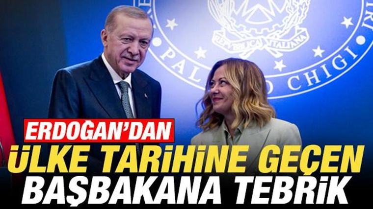 Erdoğan'dan son dakika Meloni açıklaması! Başbakan ülke tarihine geçti