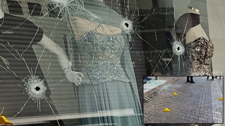 Giyim mağazısını kurşun yağmuruna tuttular: Polis her yerde onları arıyor