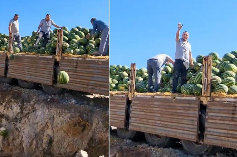 Görenlerin içi acıdı! Tonlarcasını çöplüğe boşalttılar 11:33