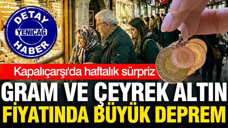 Altın fiyatları bugün ne kadar? Gram altın, çeyrek altın kaç TL oldu? (5 Eylül Cumartesi)