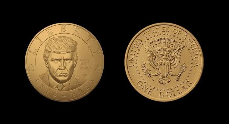 Trump’ın portresi 1 doların üzerine basıldı