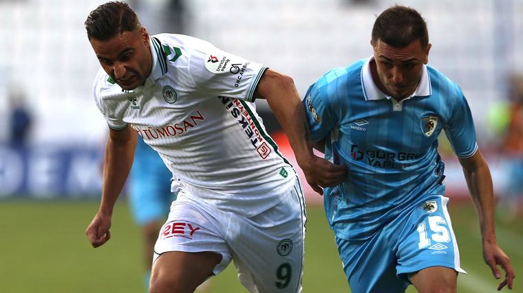 Erzurumspor ilki yaşadı, Konyaspor 4'te 0 yaptı