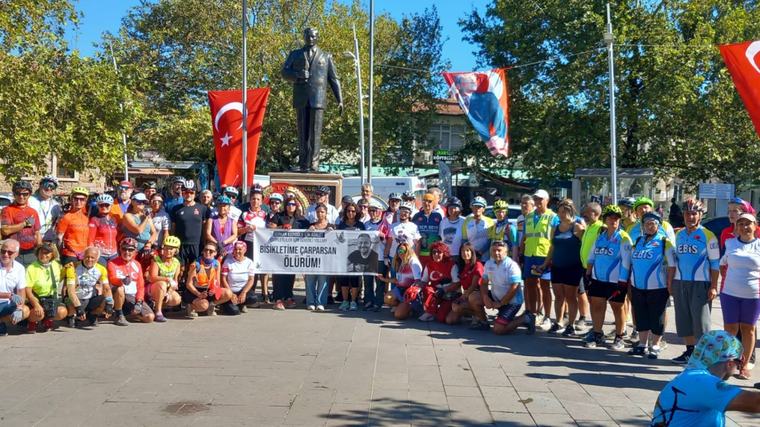 Gömeç’in kurtuluşunun 104. yılında bisiklet şenliği düzenlendi