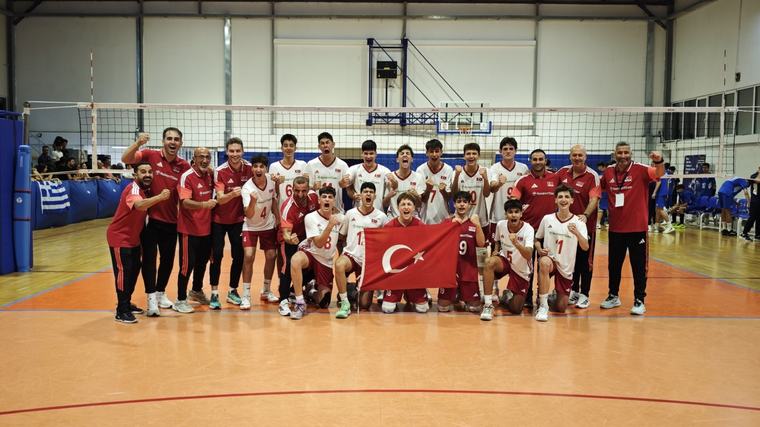 Haber U16 Erkek Milli Takımımız, Yunanistan'ı 3-1 Mağlup Etti