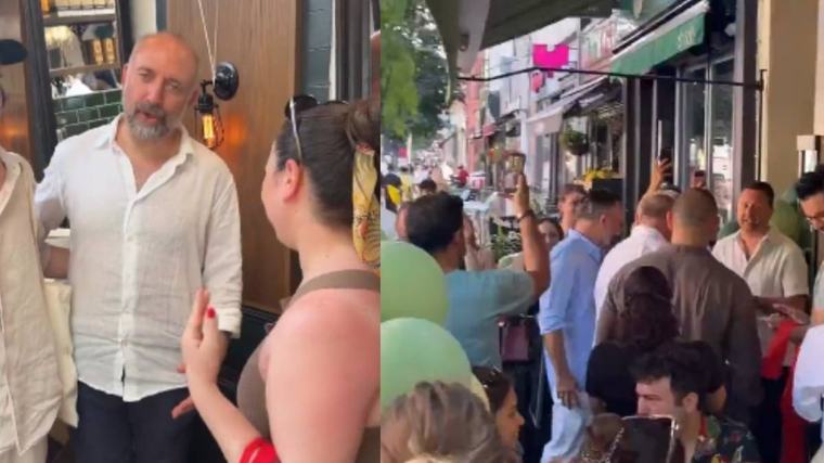 Ünlü oyuncu Halit Ergenç ticarete atıldı: Kapısında saatlerce kuyruk oluştu