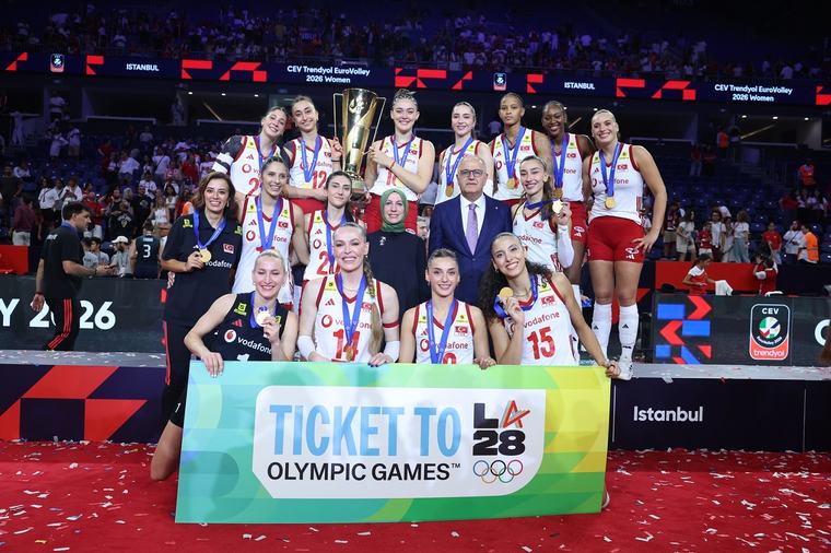 Haber Filenin Sultanları, Los Angeles 2028 Olimpiyat Oyunları Bileti Aldı