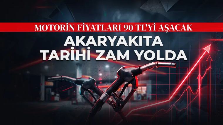 Akaryakıta tarihi zam yolda: Motorin fiyatları 90 TL'yi aşacak