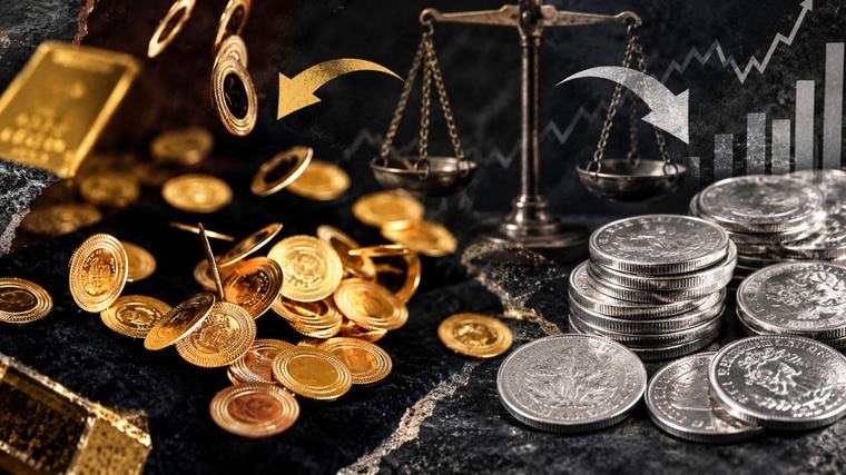 Altın ve gümüşte dengeler değişiyor: Biri diğerinden daha değerli oldu