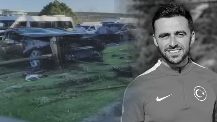 TFF personelinin can verdiği kazanın görüntüleri ortaya çıktı