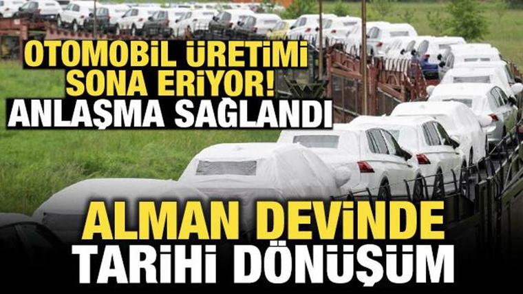Alman devi Volkswagen'de tarihi dönüşüm