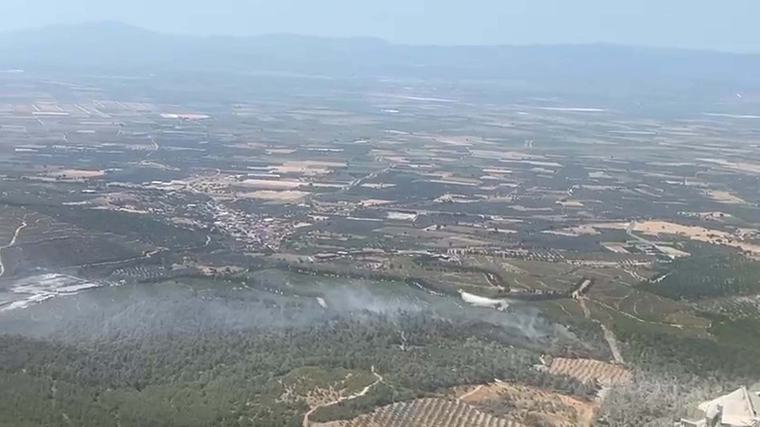 Manisa’da orman yangını: Alevlere havadan ve karadan müdahale