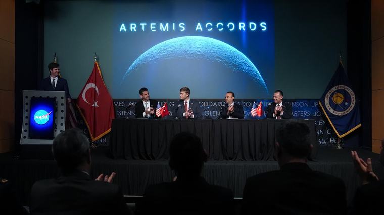ABD, Türkiye'yi Artemis Anlaşmaları'na katılımından dolayı tebrik etti