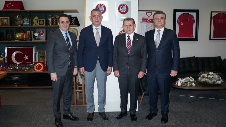 Son Dakika | Dursun Özbek'ten Hacıosmanoğlu'na sürpriz ziyaret: TFF görüşmeyi açıkladı