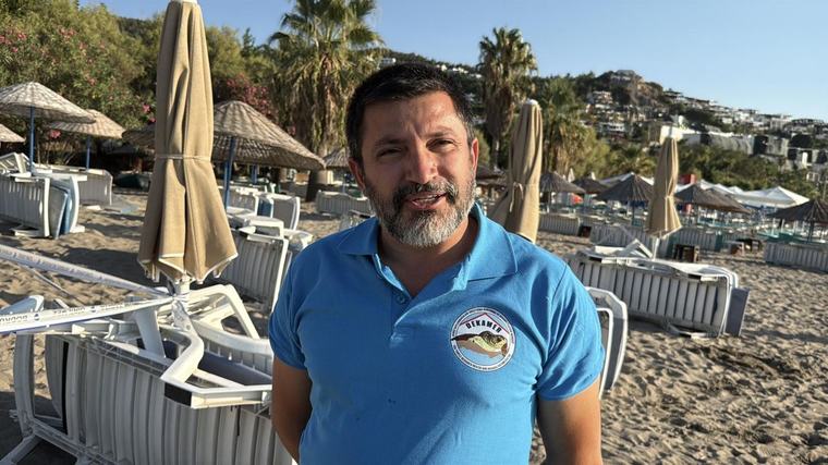 62 yavru caretta caretta denizle buluştu