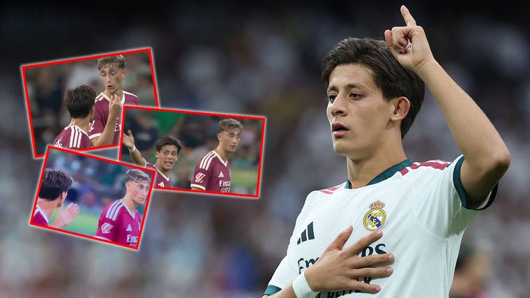 Real Madrid'de Arda Güler gerilimi: Takım arkadaşıyla tartıştı, Courtois araya girdi