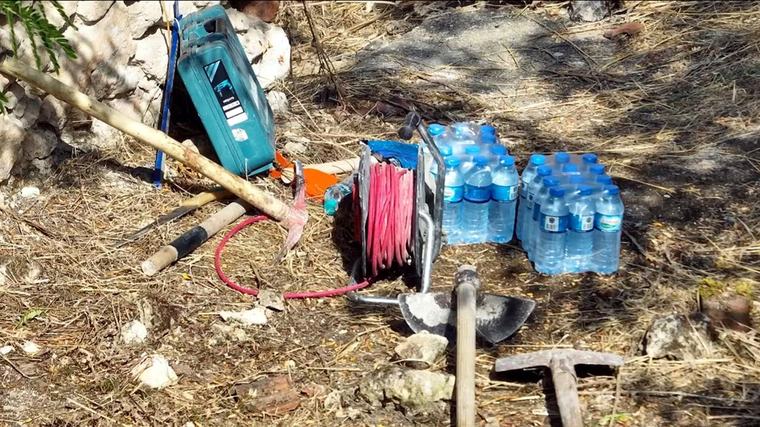 Define uğruna kazı yaptılar! 7 şüpheli suçüstü yakalandı, 5’i tutuklandı