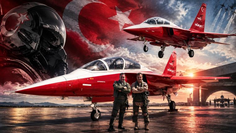 İtalya ve Güney Kore'yi eleyen İngilizler rotayı Türkiye'ye çevirdi! F-35B pilotu HÜRJET'in kokpitine oturdu