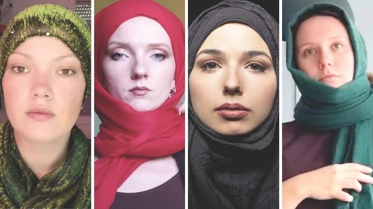 Yasakçı sağcı parti Fransızları da isyan ettirdi! "Hadi! Herkes başörtüsü taksın!"