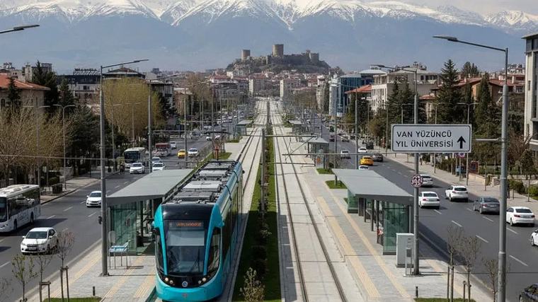 Van'daki tramvay projesini Bakanlık üstlendi