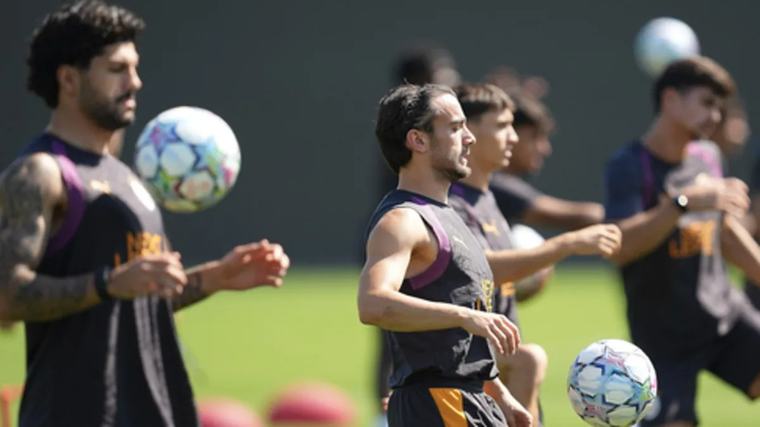 Galatasaray, Sporting maçı hazırlıklarını sürdürdü!