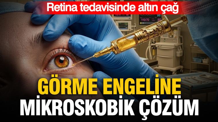 Retina tedavisinde altın çağ: Görme engeline mikroskobik çözüm