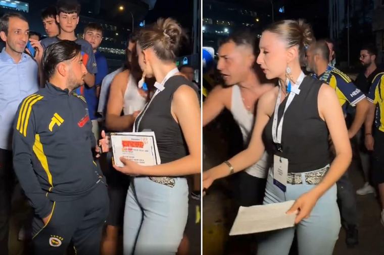09:18 Derbi sonrası kendini kaybetti! Sunucu neye uğradığını şaşırdı