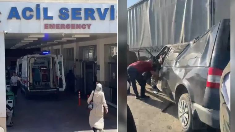 Şanlıurfa’da minibüs park halindeki tıra çarptı: 2 ölü, 2 yaralı