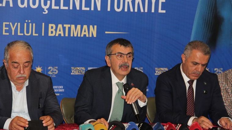 Bakan Tekin “Terörsüz Türkiye İçin İstişareyi Karar Mekanizmalarının Odağına Yerleştirdik”