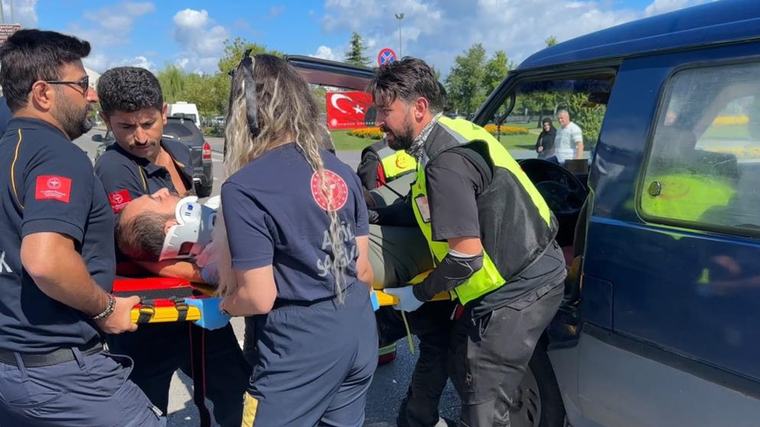 Samsun İlkadım’da trafik kazası: Panelvan SUV'a çarptı, 1 yaralı
