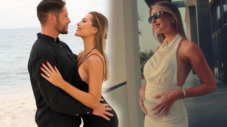 Chloe Loughnan’dan karnı burnunda poz