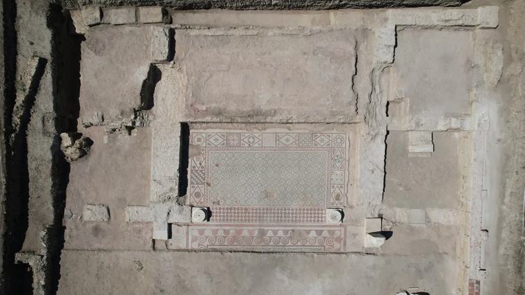 Kastamonu'daki Pompeiopolis'te yeni keşifler: M.S. 4. yüzyıl mozaiği ve Eros başı gün yüzüne çıkarıldı