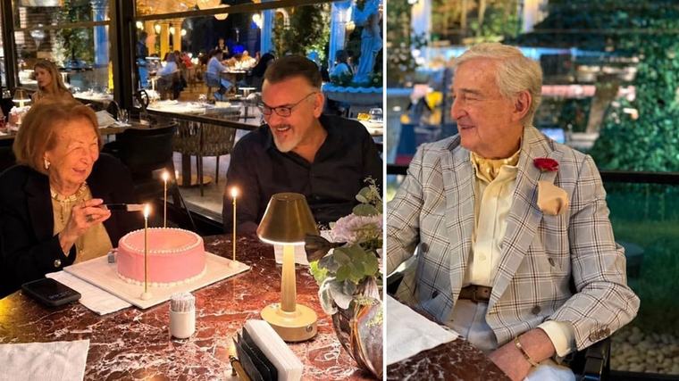 Semahat Arsel 98. yaşını kutladı: Rahmi Koç kardeşini yalnız bırakmadı